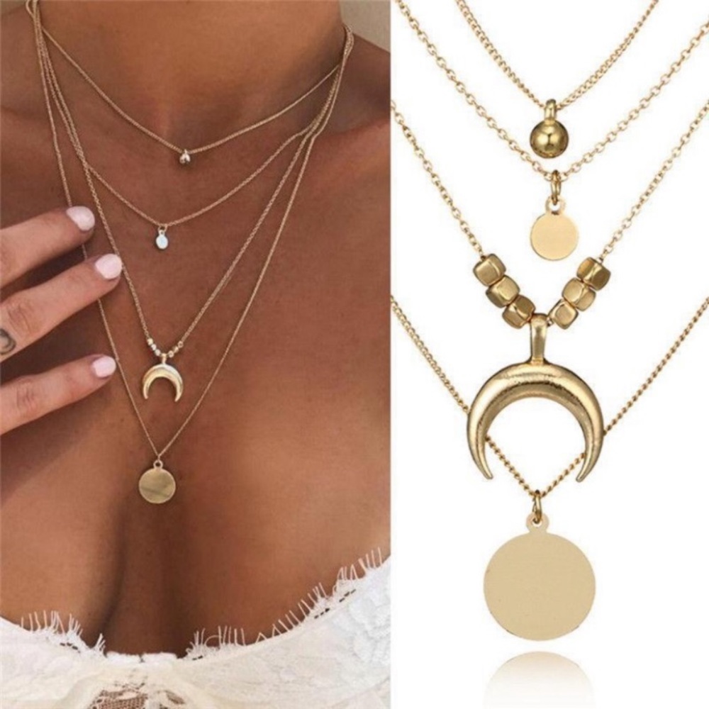 ✨2/$20✨ Boho coin choker necklace